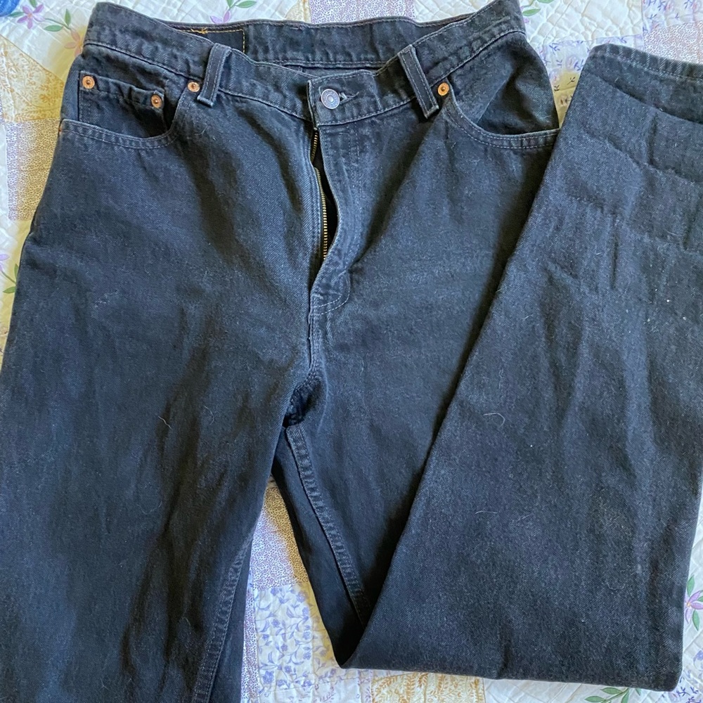 Black Levi’s 550s
